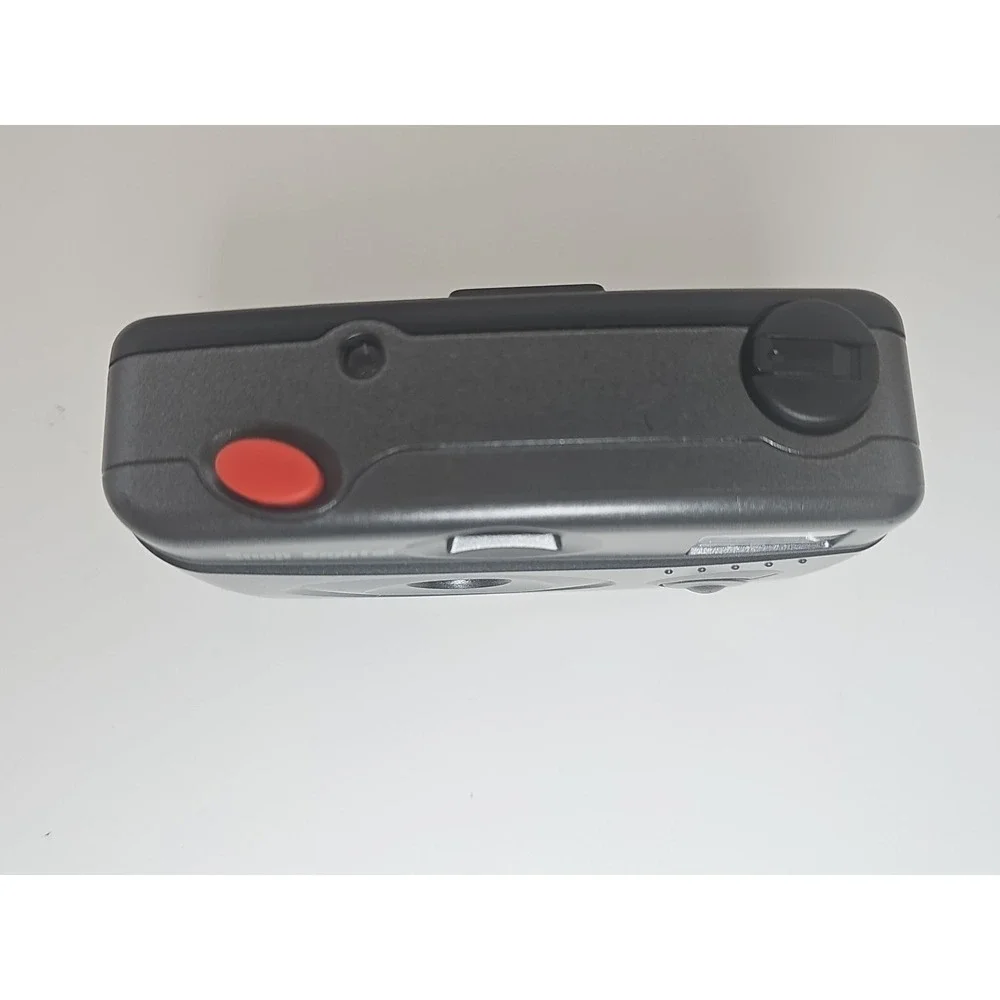 Vintage Snap Sights‎ Gray Poratble 35mm Point & Shoot Film Camera Built In Flash